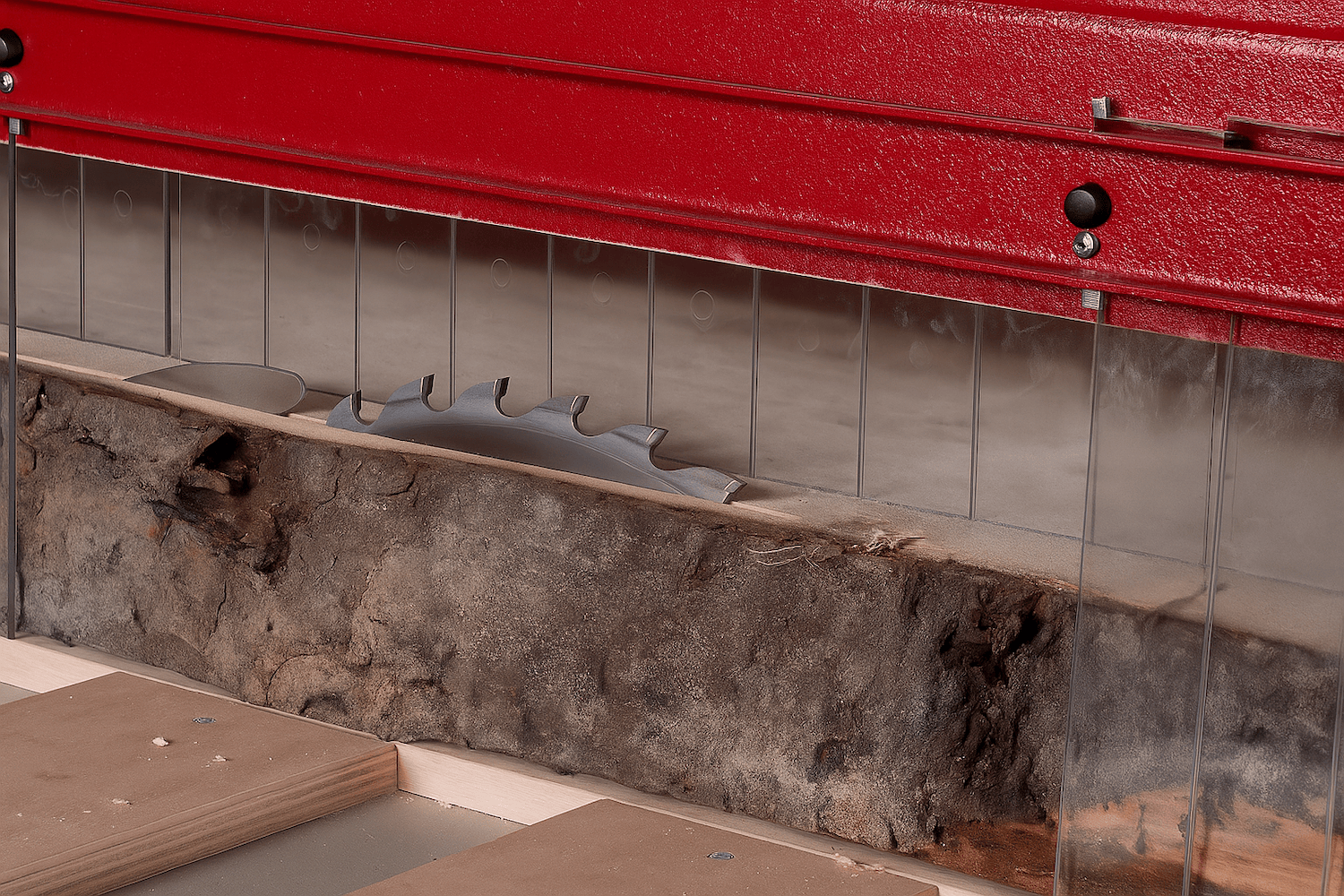 Long solid saw wood